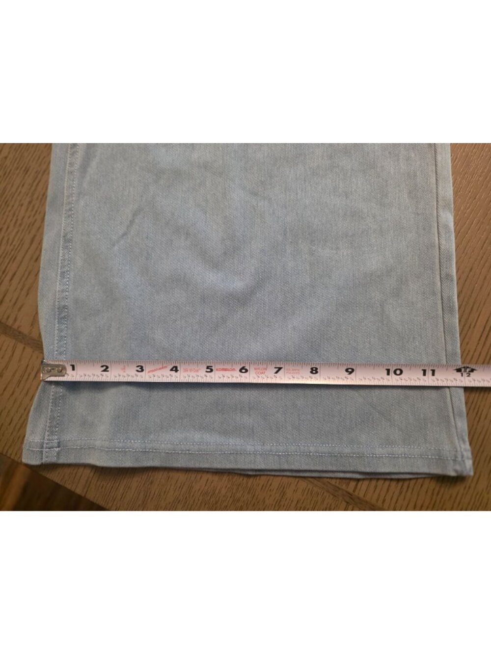 Halara Flex High Waist Baggy Wide Leg Pull On Jeans size S NEW Petite Length - Picture 10 of 11